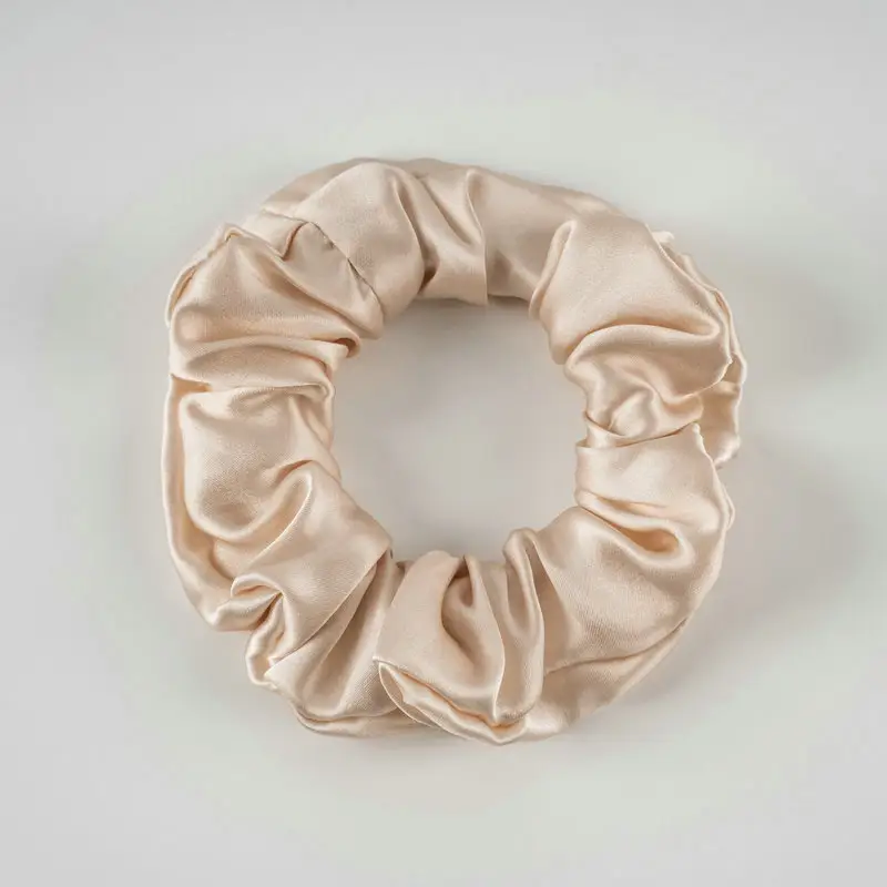 Silk Hair Ties 3.5 Fashion Ponytail Rings Holiday Gifts