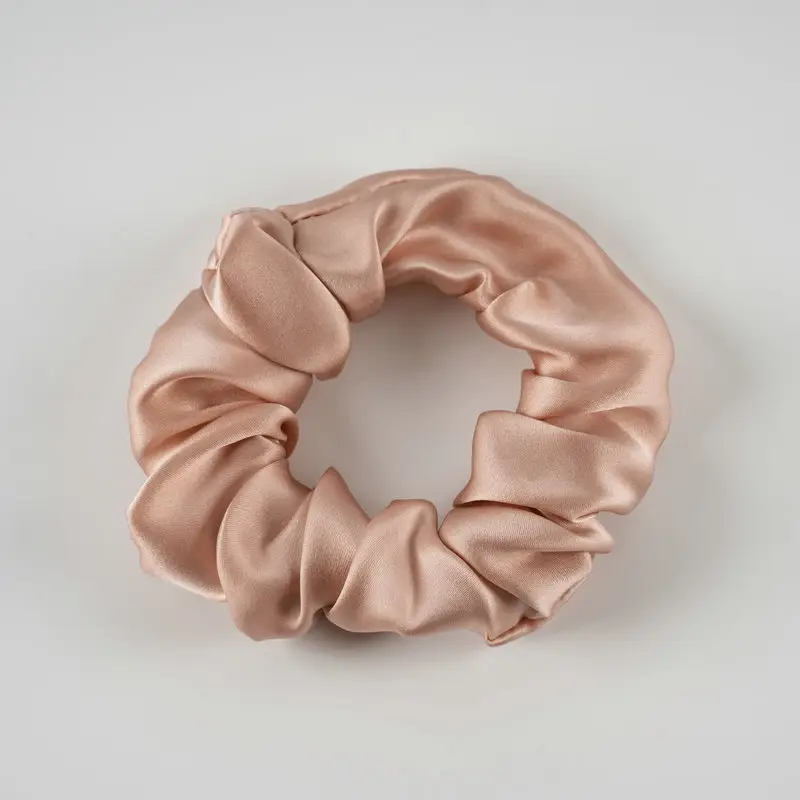 Silk Hair Ties 3.5 Fashion Ponytail Rings Holiday Gifts