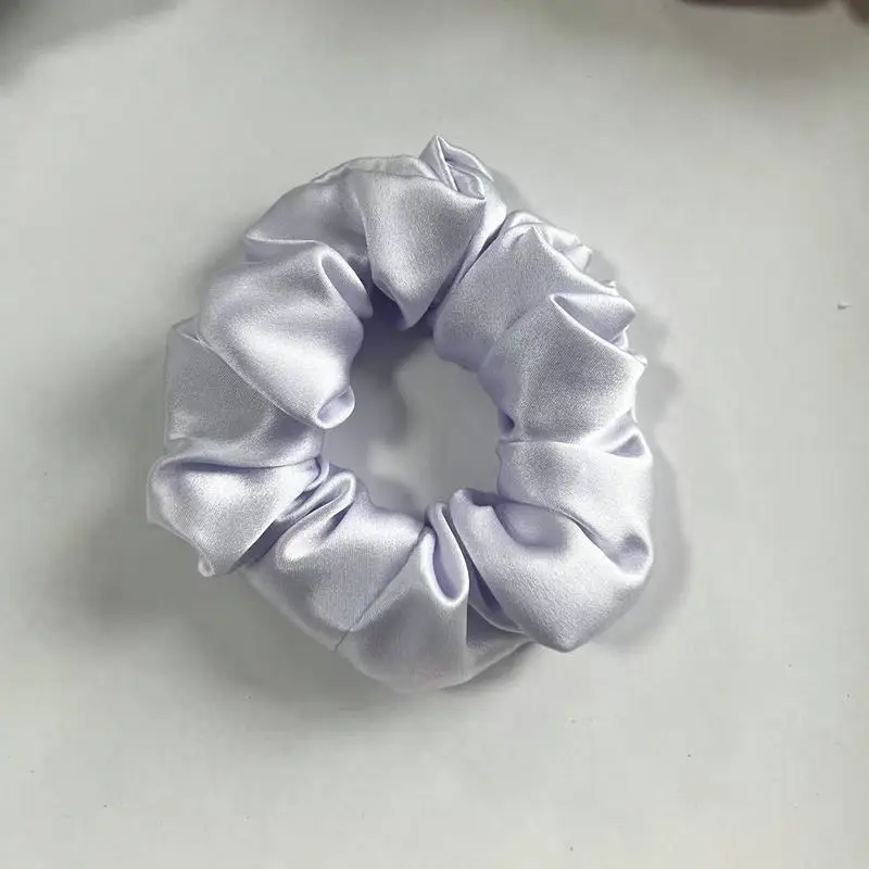 Silk Hair Ties 3.5 Fashion Ponytail Rings Holiday Gifts