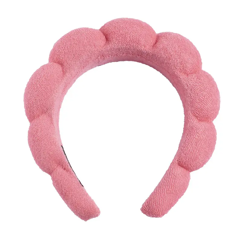 Velvet Twist Hair Band Beige Wash Wrist Headwear - Image 45