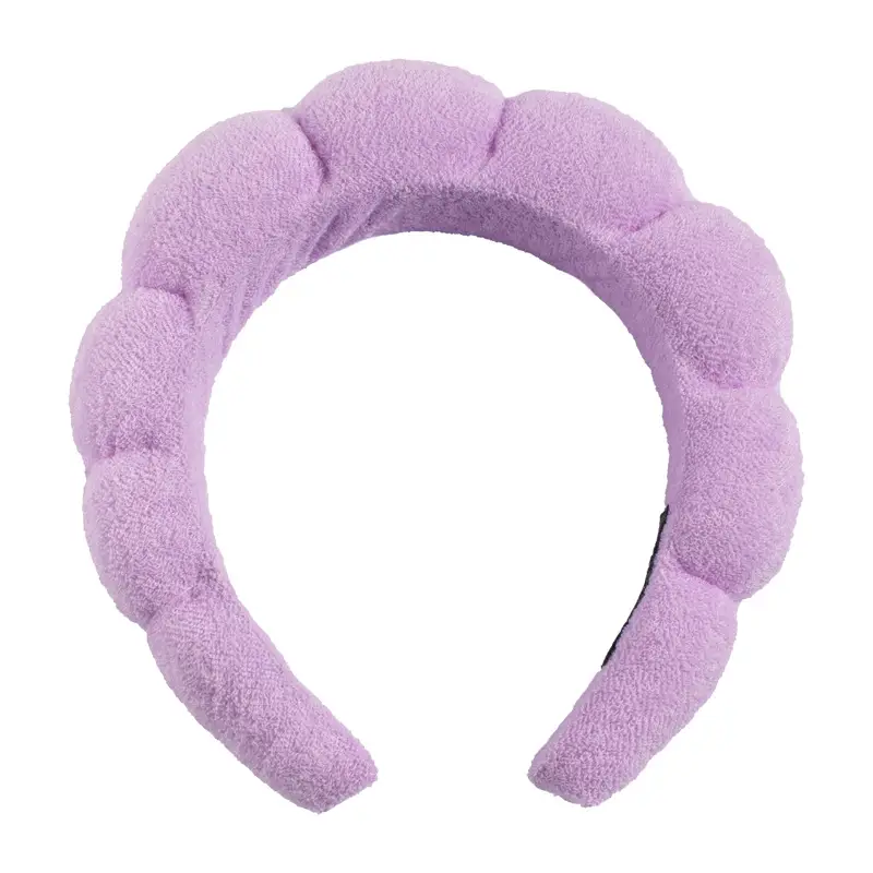 Velvet Twist Hair Band Beige Wash Wrist Headwear - Image 50