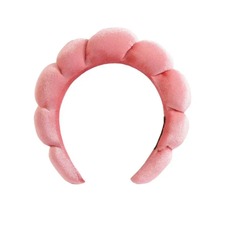 Velvet Twist Hair Band Beige Wash Wrist Headwear - Image 79
