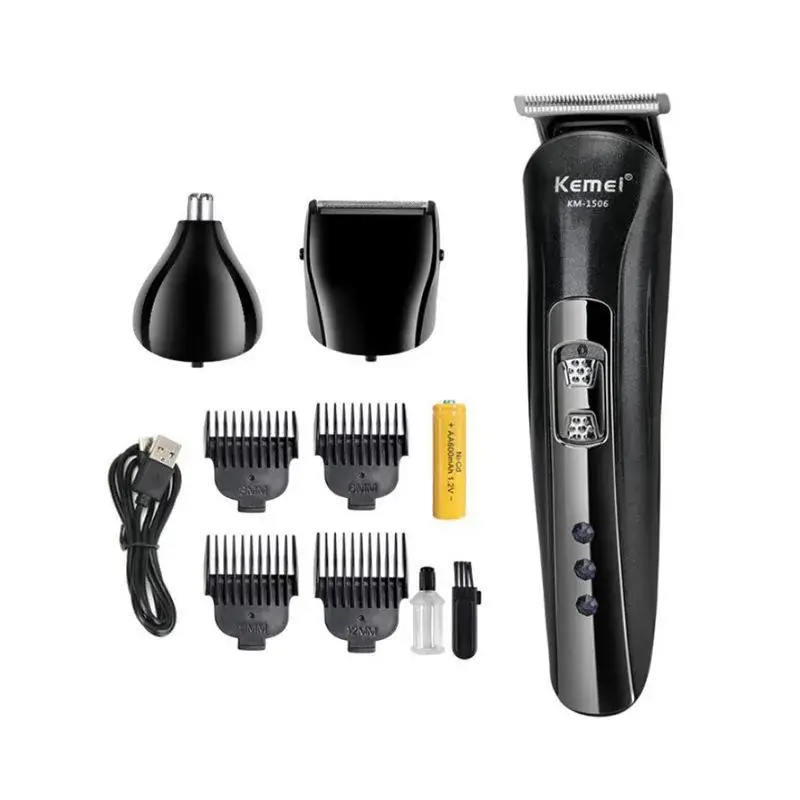 Kemei KM-1506 All-In-One Hair Clipper with Oil Head