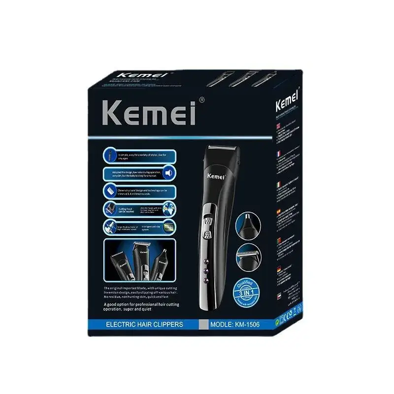 Kemei KM-1506 All-In-One Hair Clipper with Oil Head