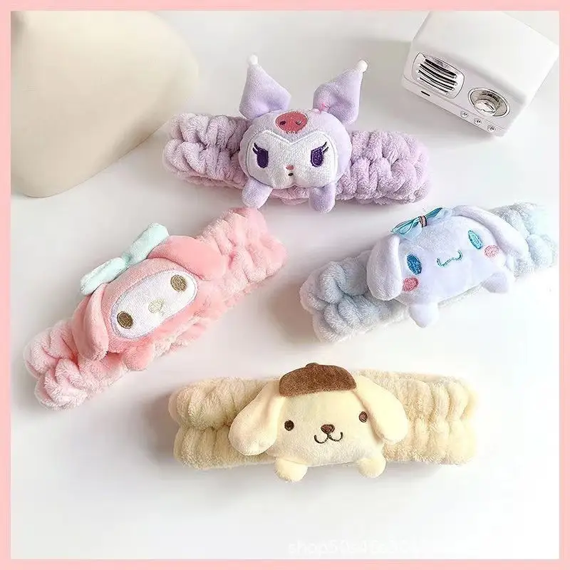 Sanrio Plush Hair Band with Yugui Dog Design