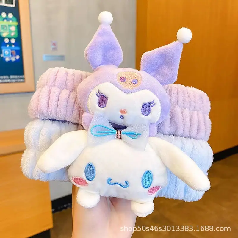 Sanrio Plush Hair Band with Yugui Dog Design