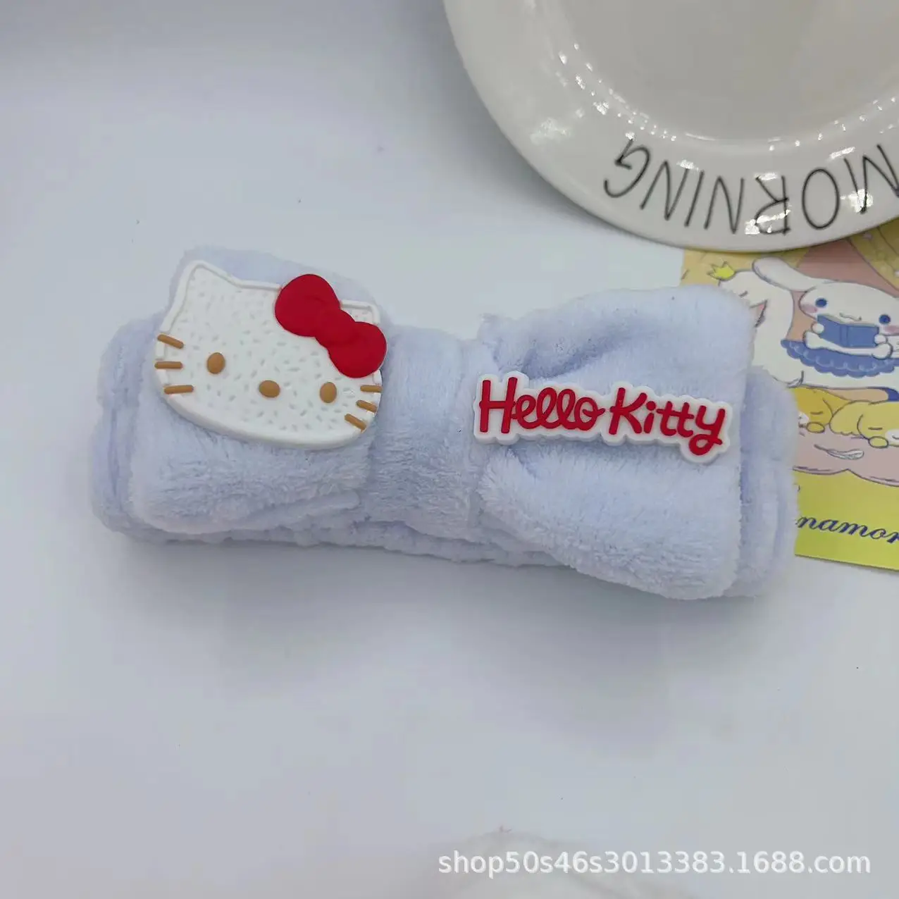 Blue Bow RUANJIAO KT Cat Hair Band