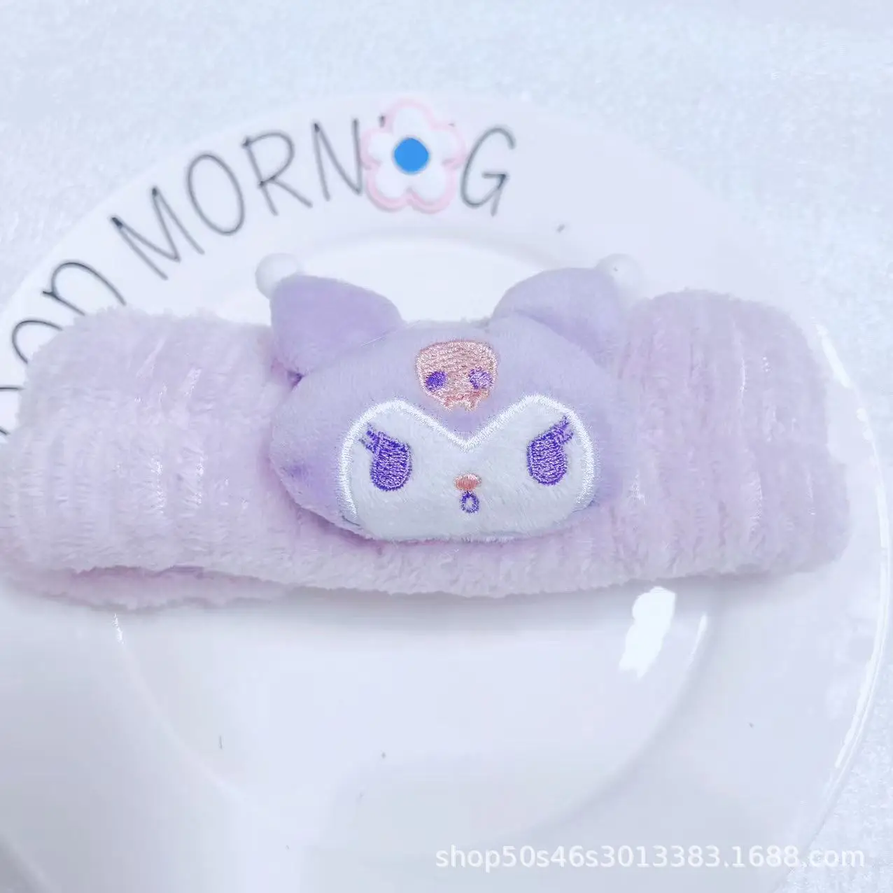 Sanrio Plush Hair Band with Yugui Dog Design