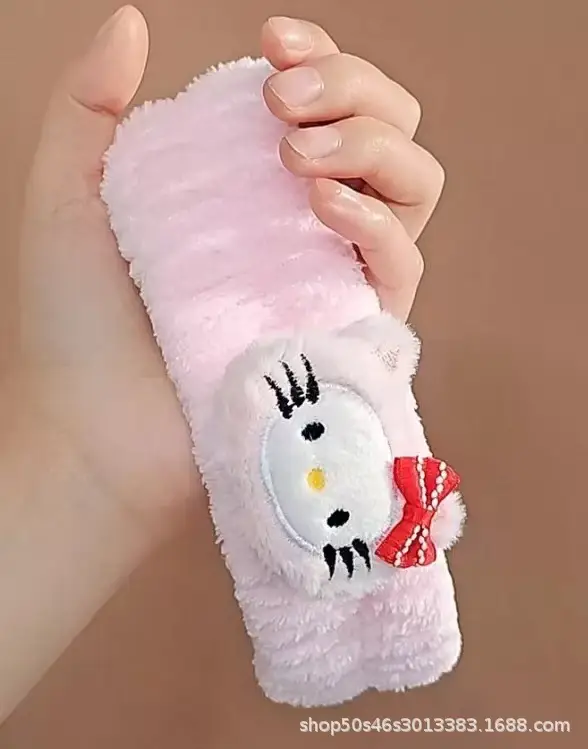 Sanrio Plush Hair Band with Yugui Dog Design