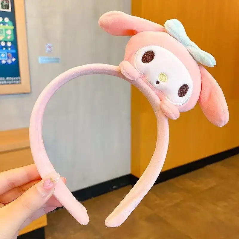 Sanrio Plush Hair Band with Yugui Dog Design
