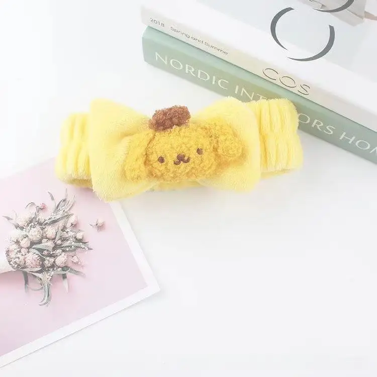 Sanrio Plush Hair Band with Yugui Dog Design