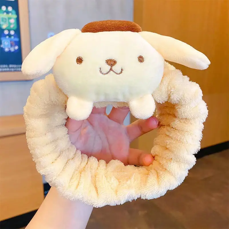 Sanrio Plush Hair Band with Yugui Dog Design