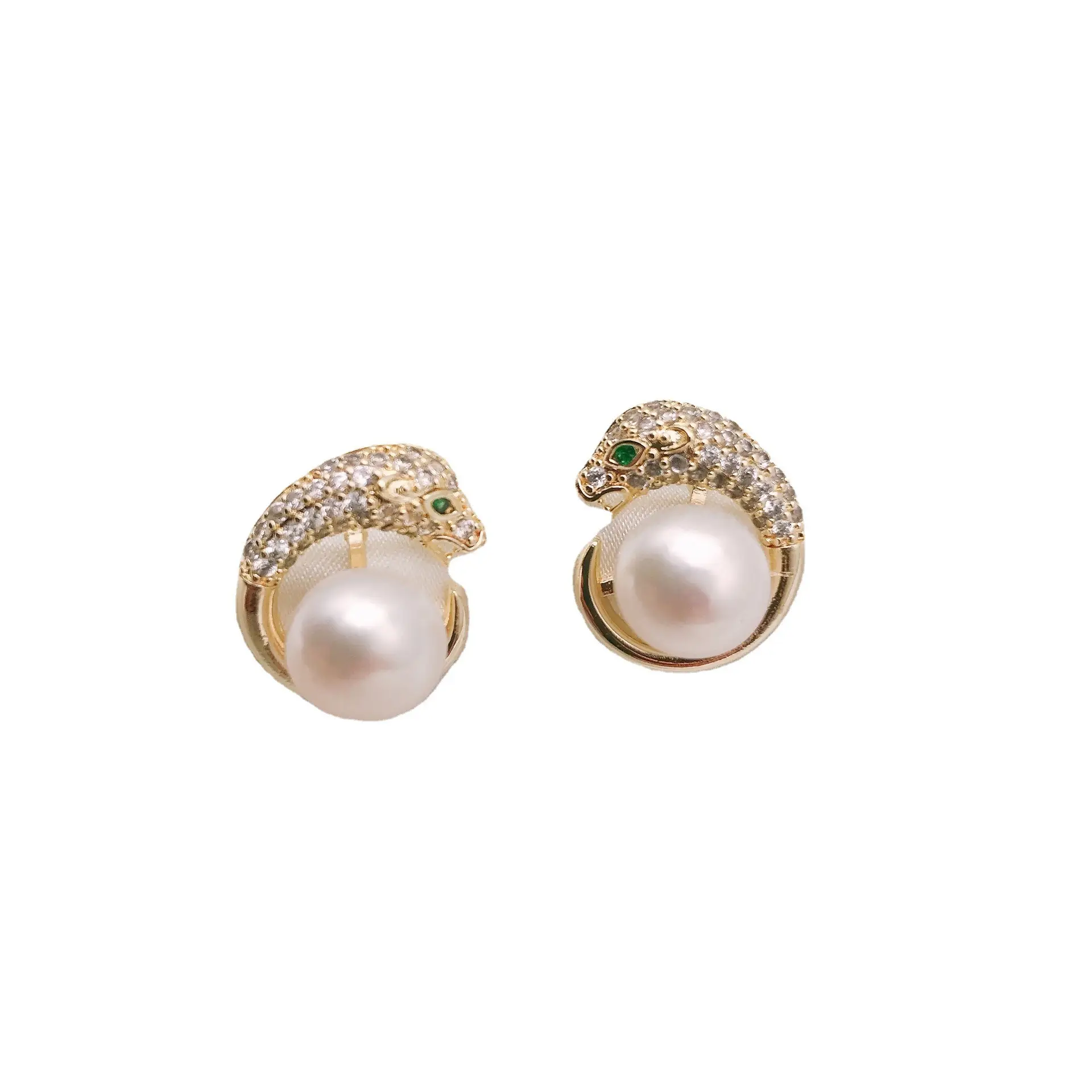 Pearl Earrings for Women with Gold Plating - Image 7