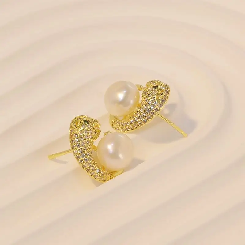 Pearl Earrings for Women with Gold Plating — feature 6