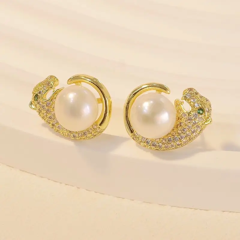 Pearl Earrings for Women with Gold Plating — feature 7