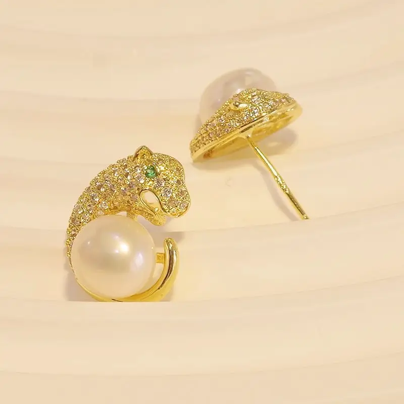 Pearl Earrings for Women with Gold Plating — feature 9