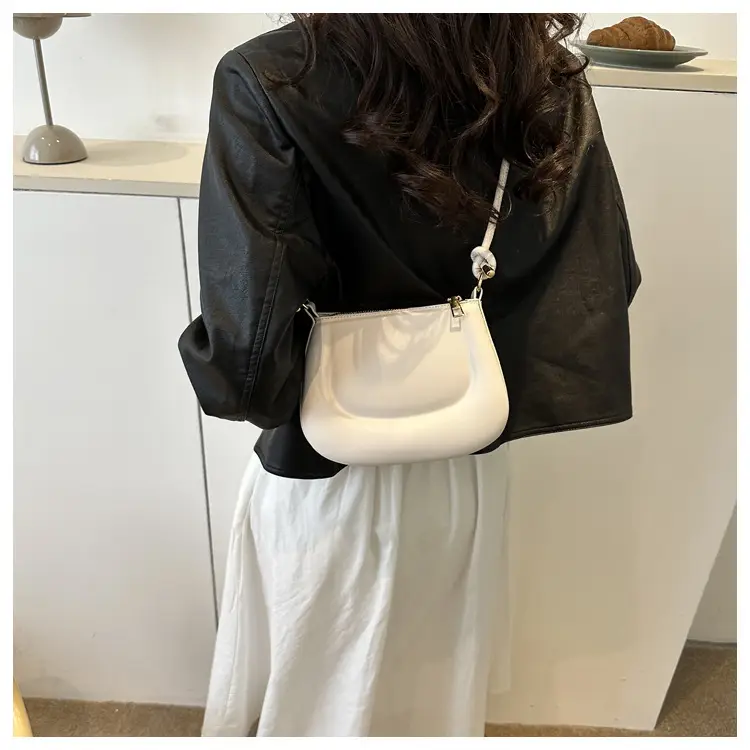 Elegant White Shoulder Crossbody Bag for Women — feature 14