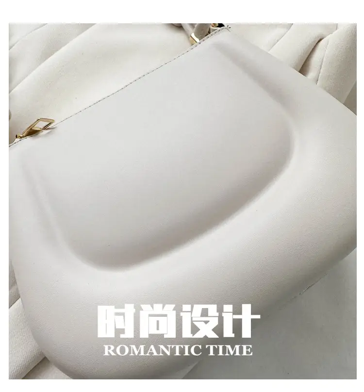 Elegant White Shoulder Crossbody Bag for Women — feature 2
