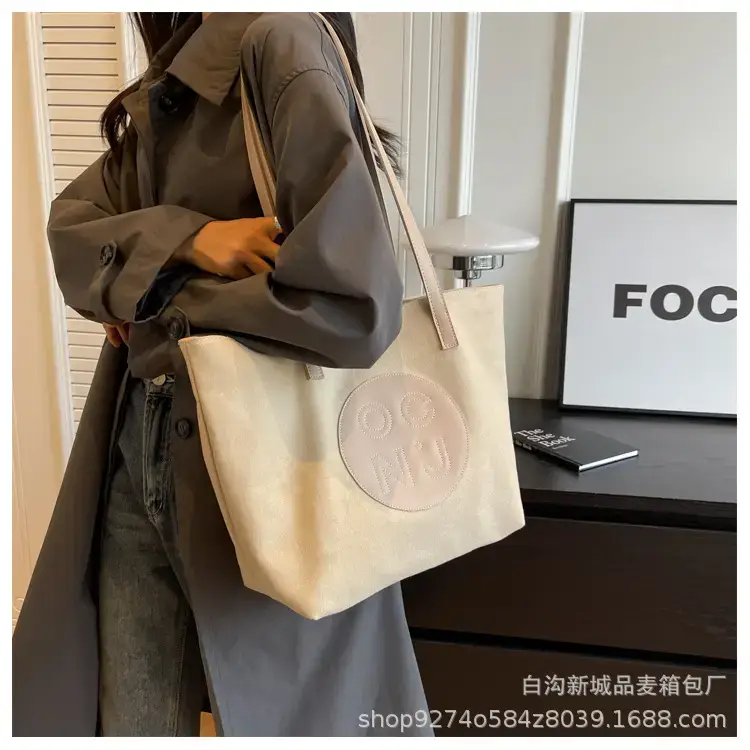 Women Canvas Shoulder Tote Bag New 2023 Large Capacity — feature 15