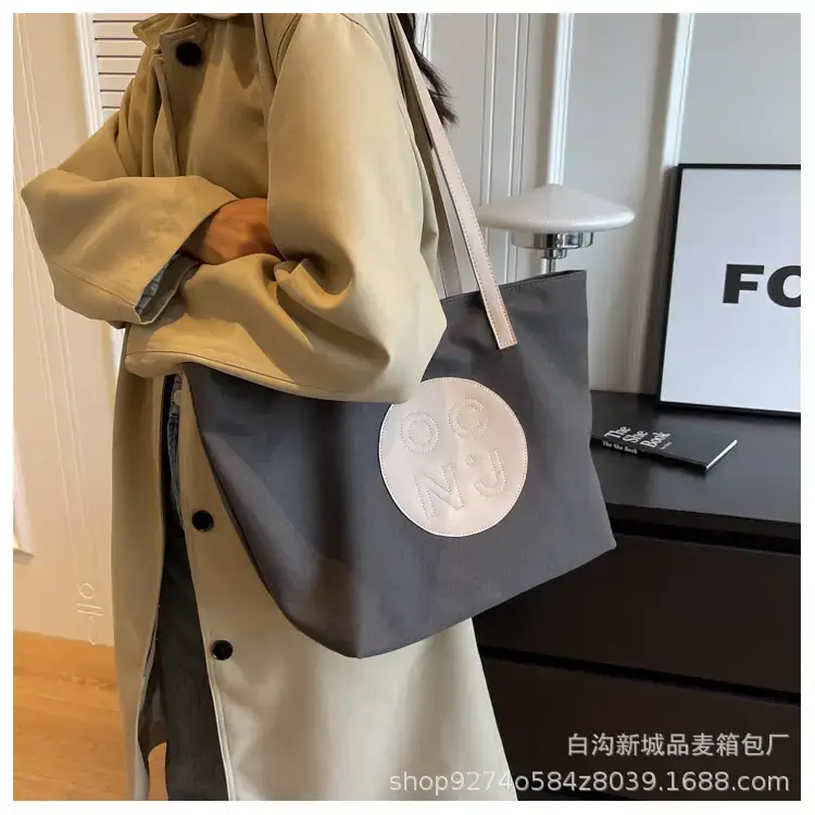 Women Canvas Shoulder Tote Bag New 2023 Large Capacity — feature 17