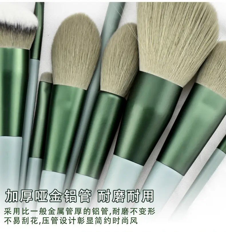 13-Piece Makeup Brush Set for Blush, Eye Shadow & Lip Setting — feature 4