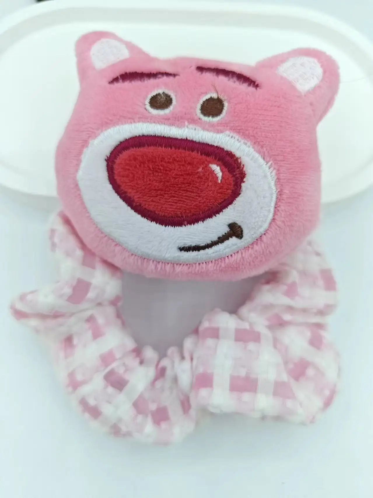 Sanrio Doll Hair Rope Purple Plaid 8cm