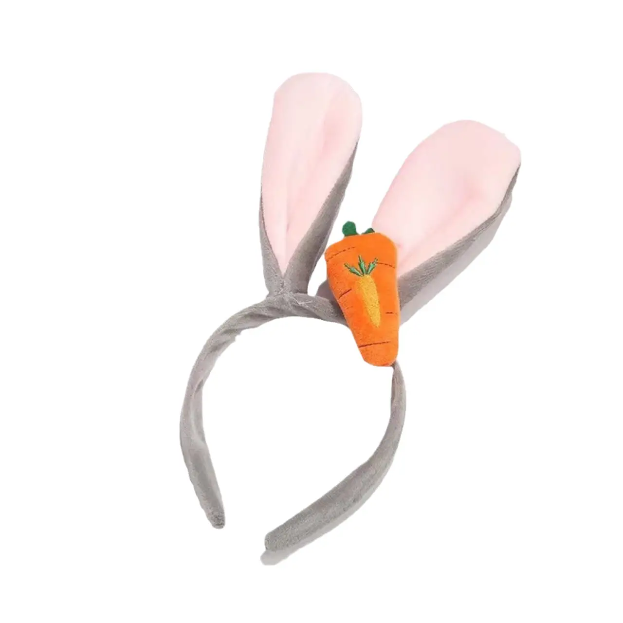 Red Furry Cat Ear Headband for Girls - Image 9