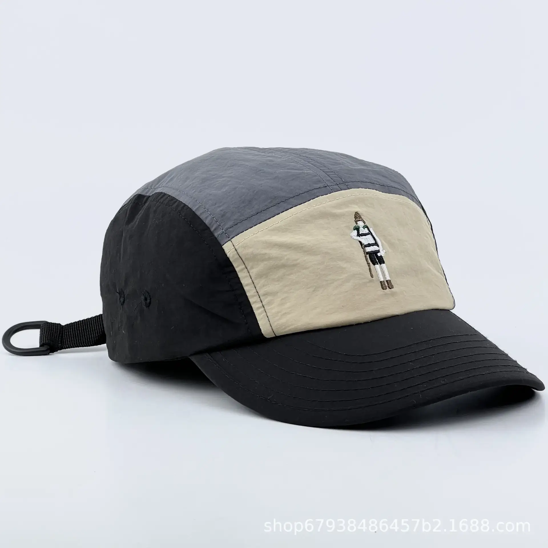 Men & Women Sunscreen Cap Summer Adjustable Neutral College - Image 7