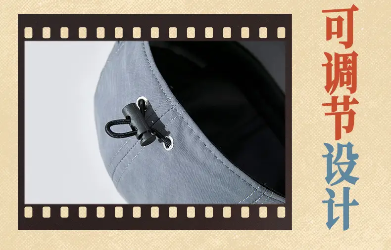 Gray Vintage Cotton Baseball Cap for Men Women — feature 27