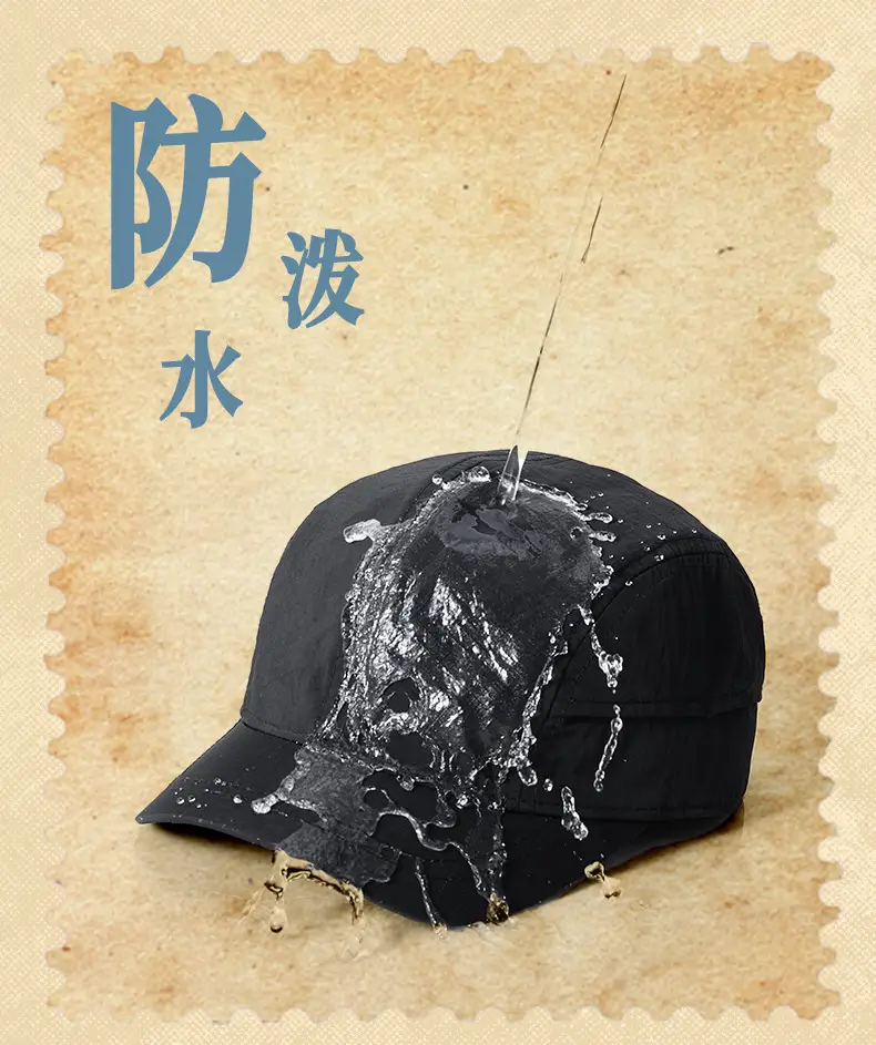 Gray Vintage Cotton Baseball Cap for Men Women — feature 8