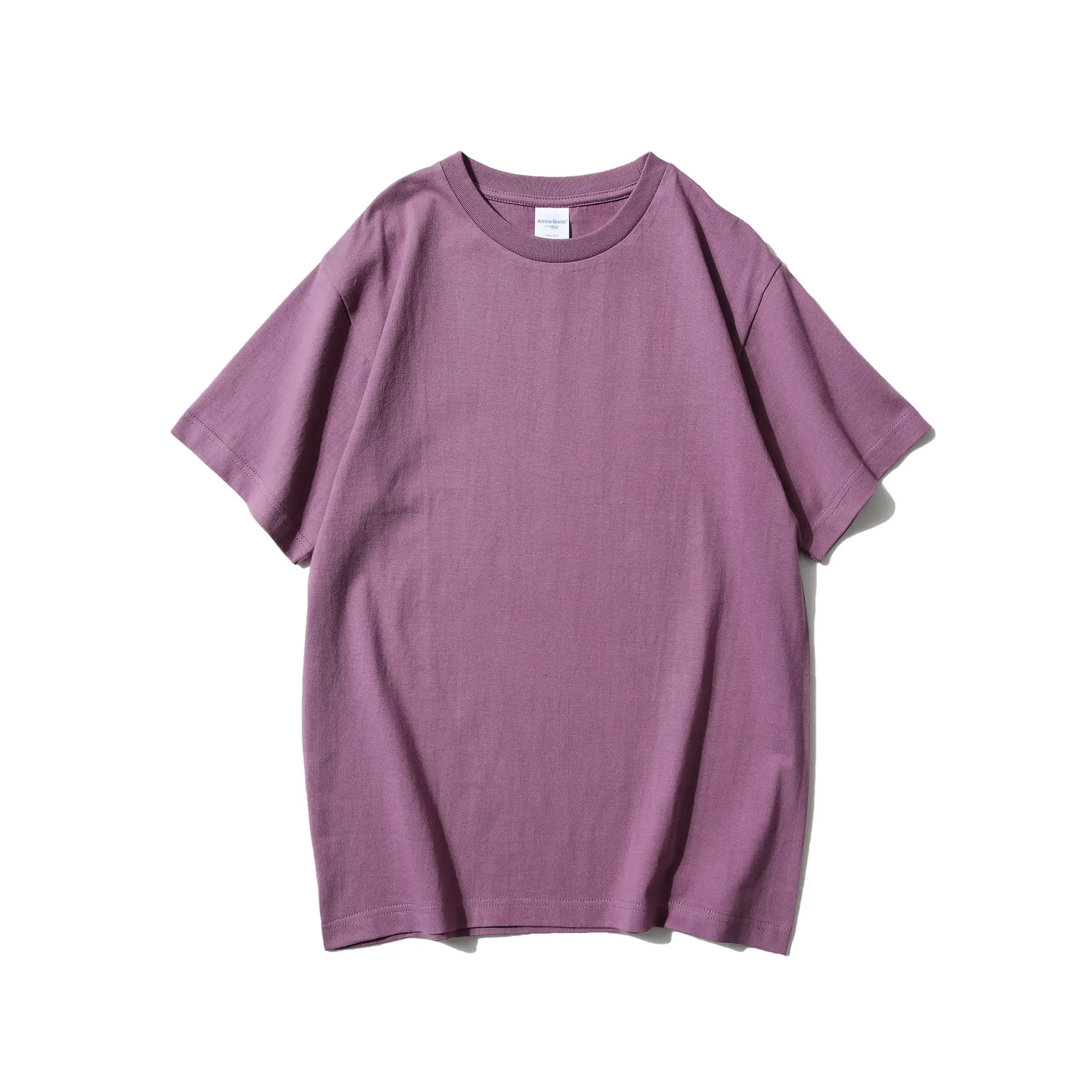 Men's Red Plain Cotton T-Shirt AG240 - Image 14