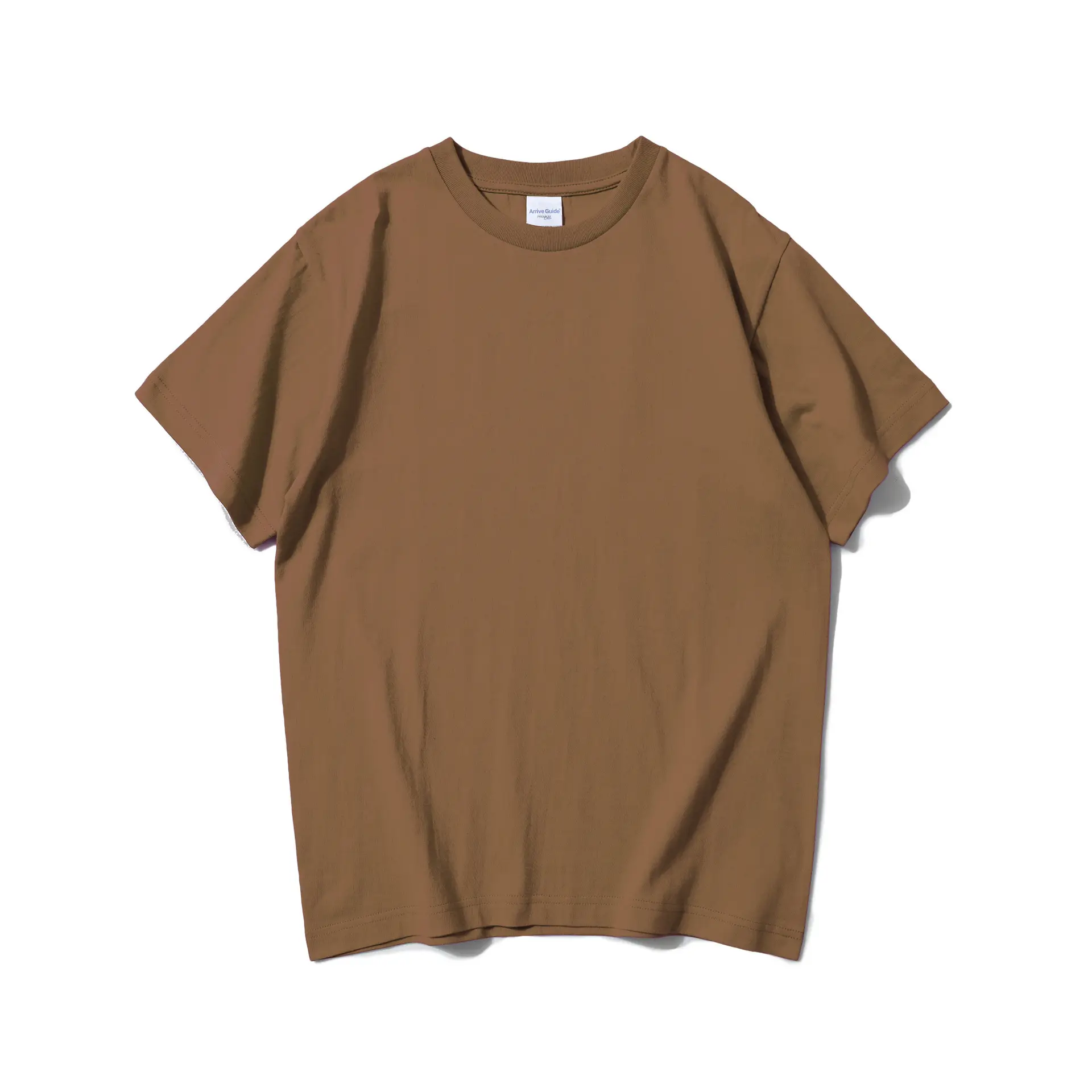 Men's Red Plain Cotton T-Shirt AG240 - Image 15