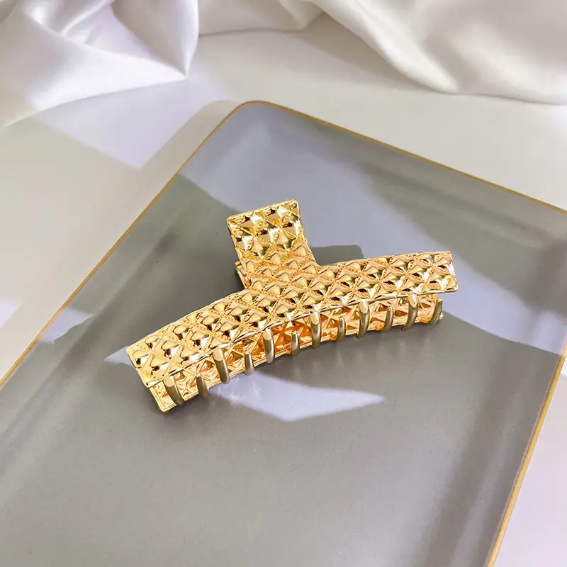 Butterfly Hairpin Clip 10cm Sparkly Gold - Image 15