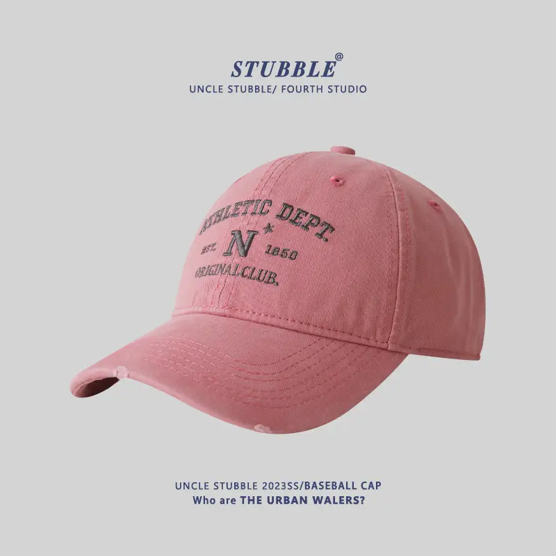 Men's Women's Korean Baseball Cap with Sunshade & Duck Tongue