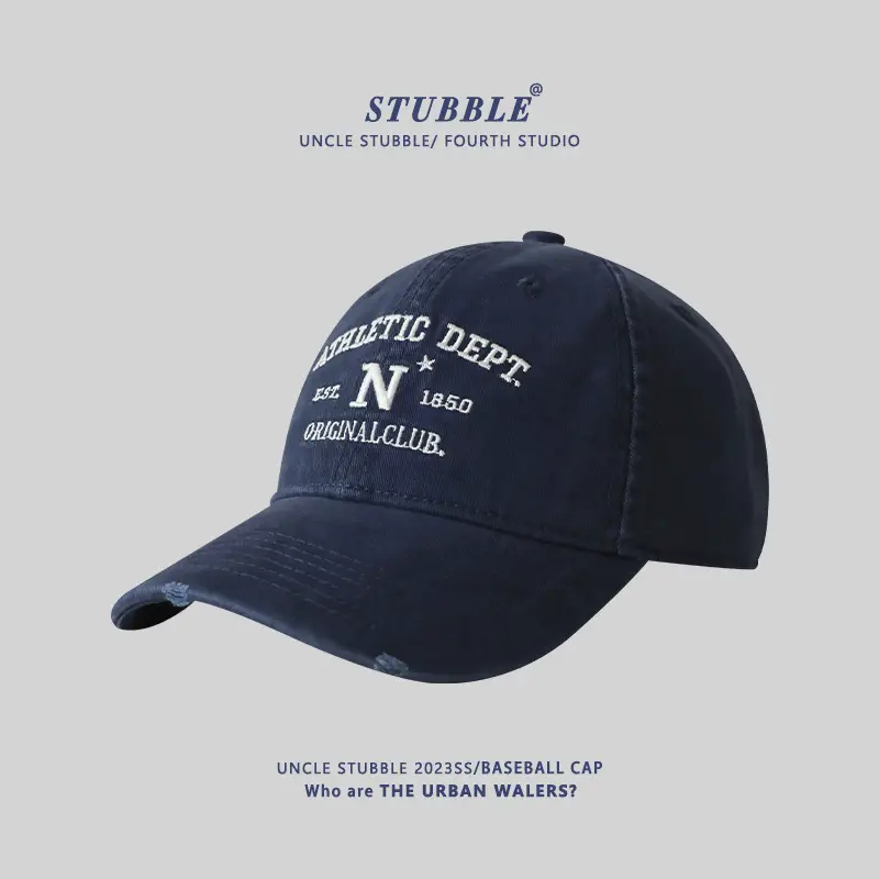 Men's Women's Korean Baseball Cap with Sunshade & Duck Tongue