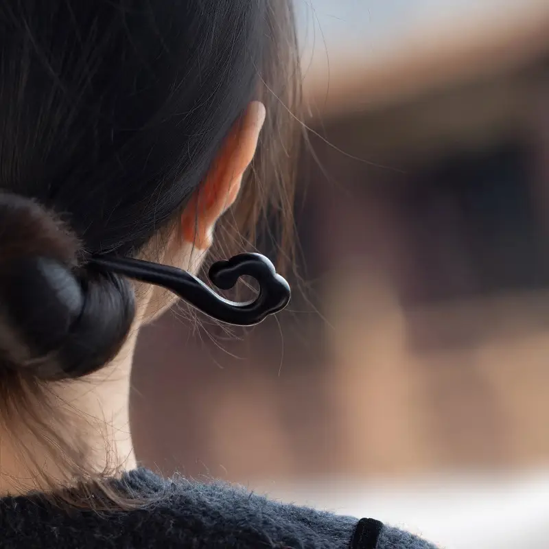 Xiangyun Ebony Hairpin for Women - Image 87