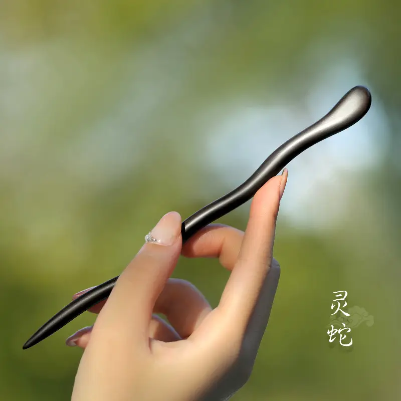 Xiangyun Ebony Hairpin for Women - Image 17