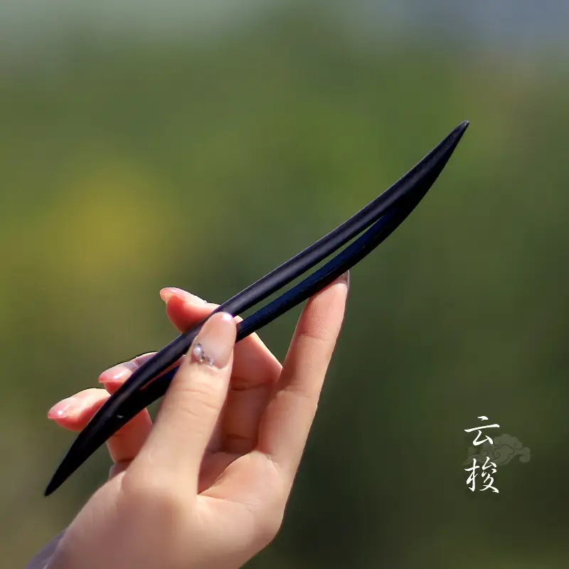 Xiangyun Ebony Hairpin for Women - Image 19