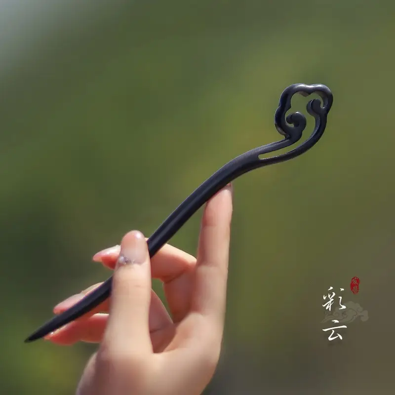 Xiangyun Ebony Hairpin for Women - Image 24
