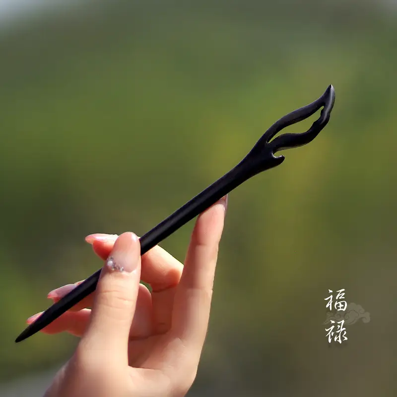 Xiangyun Ebony Hairpin for Women - Image 29