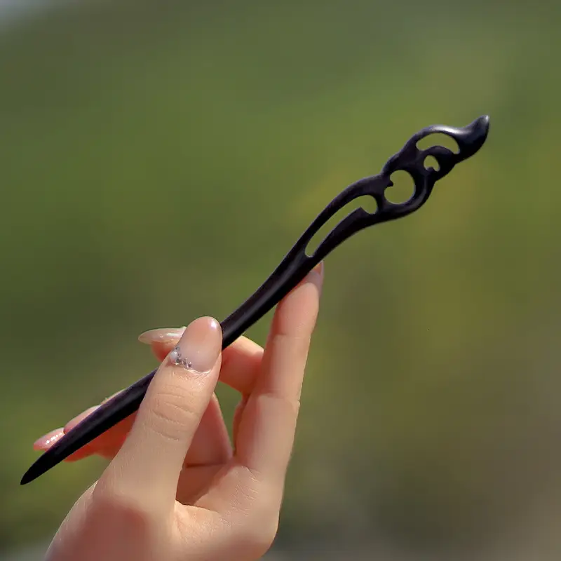 Xiangyun Ebony Hairpin for Women - Image 30