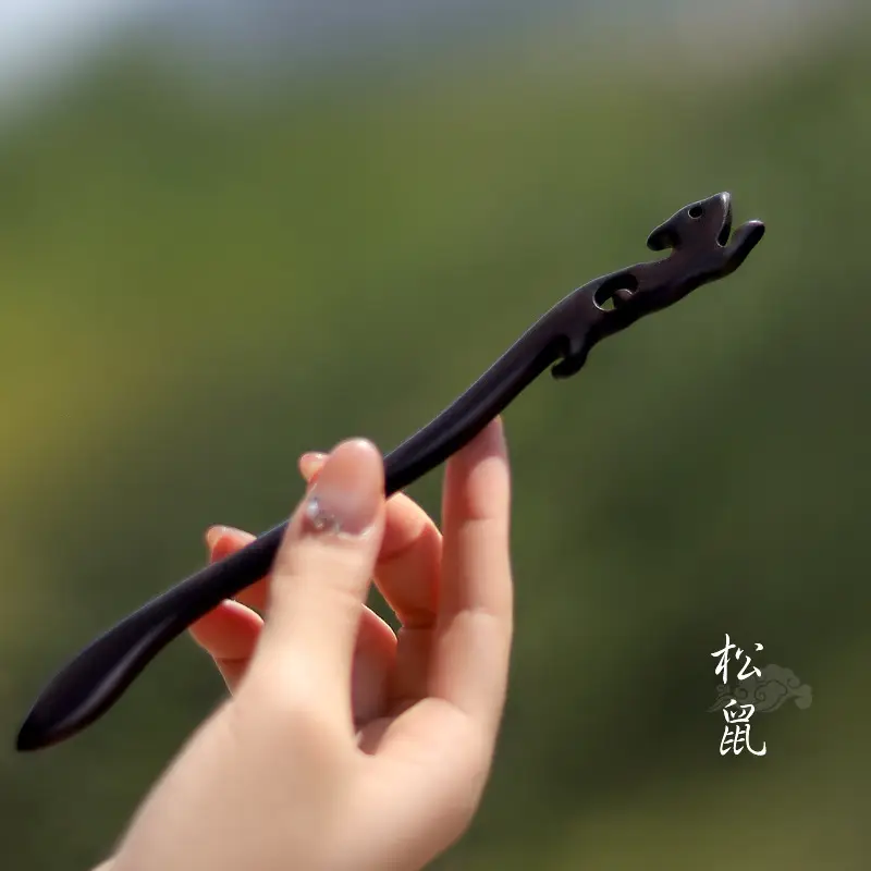 Xiangyun Ebony Hairpin for Women - Image 38