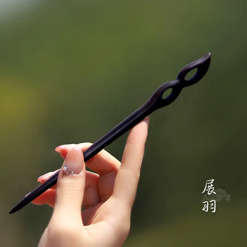 Xiangyun Ebony Hairpin for Women - Image 40