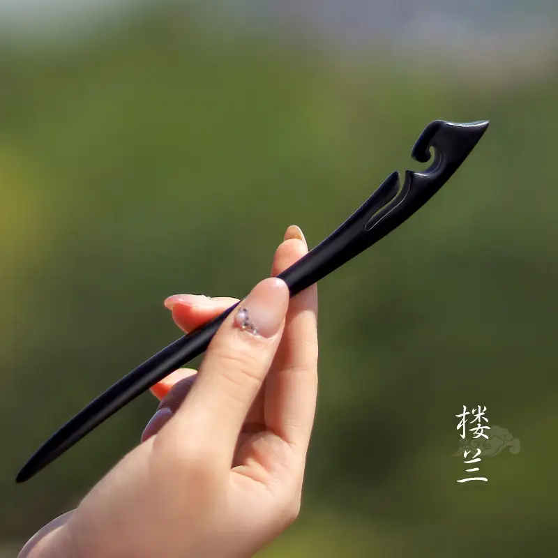 Xiangyun Ebony Hairpin for Women - Image 44