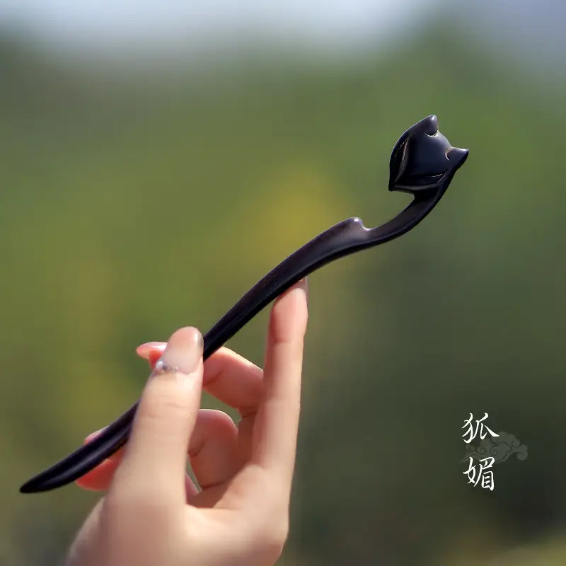Xiangyun Ebony Hairpin for Women - Image 48