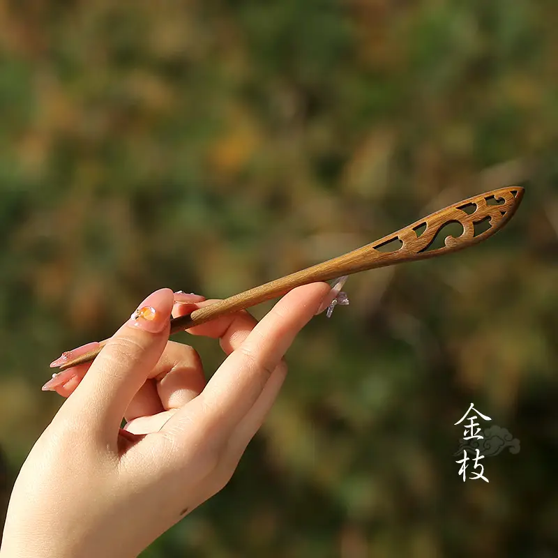 Xiangyun Ebony Hairpin for Women - Image 59