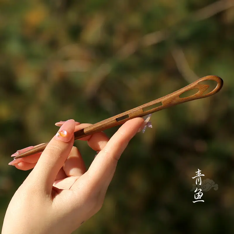 Xiangyun Ebony Hairpin for Women - Image 61
