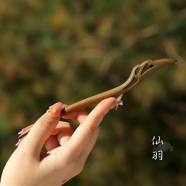 Xiangyun Ebony Hairpin for Women - Image 64