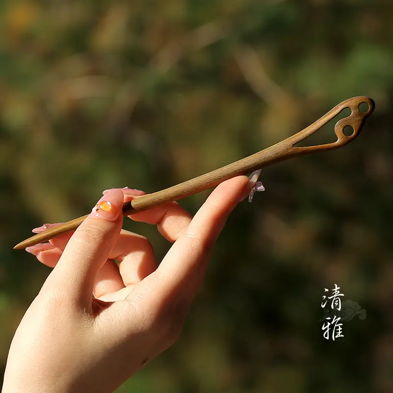 Xiangyun Ebony Hairpin for Women - Image 65