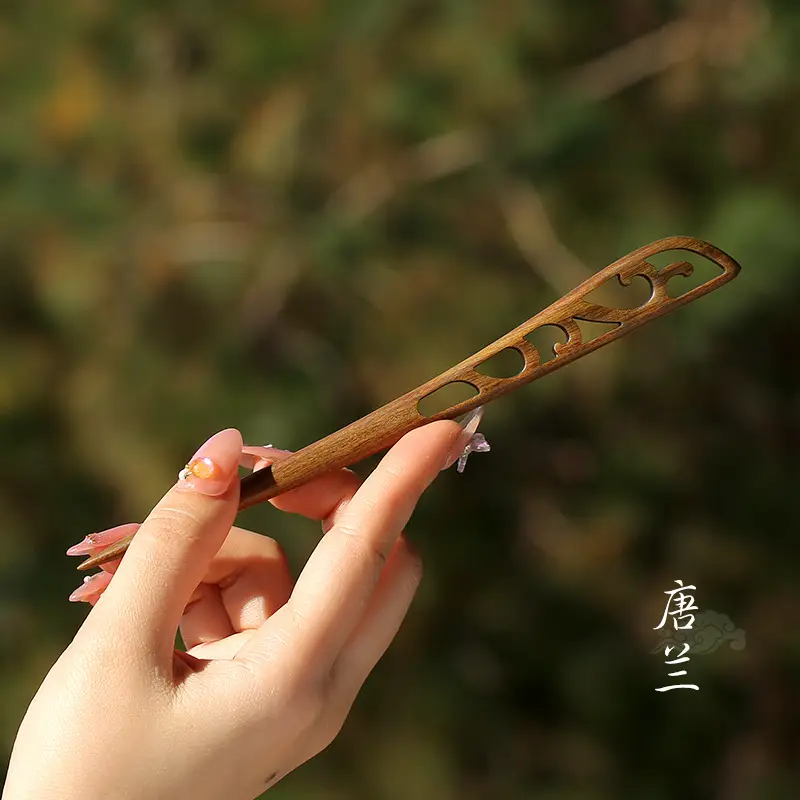 Xiangyun Ebony Hairpin for Women - Image 70
